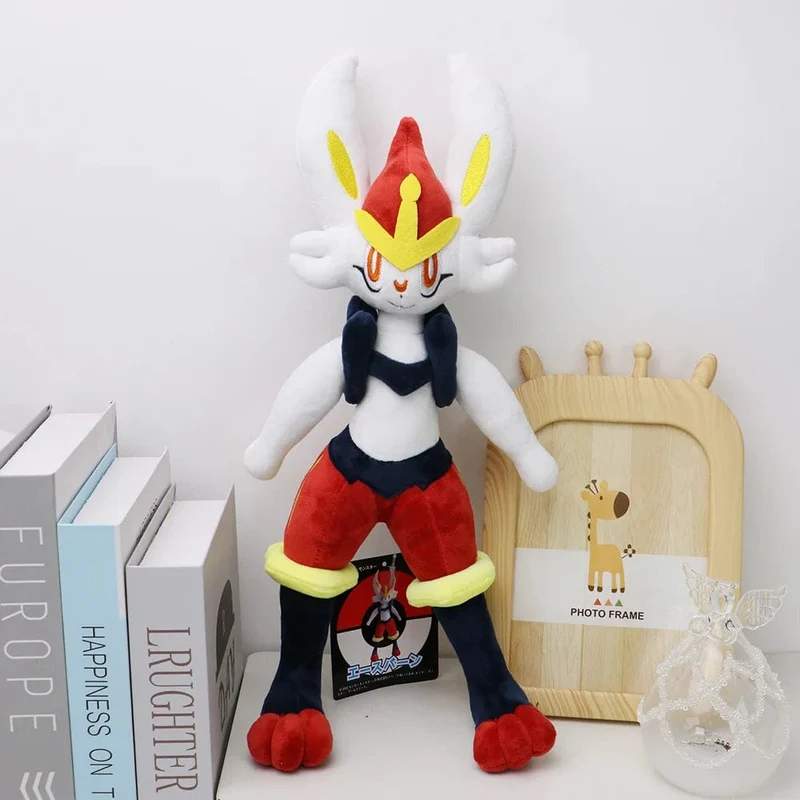 Scorbunny Grookey Sobble Pokemon Plüschpuppe Sprigatito Quaxly Fuecoco Floragato Meowscarada Anime Gefülltes Peluche Spielzeug Geschenke