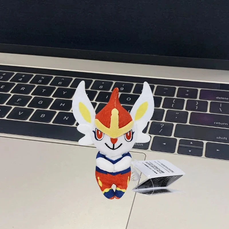 Scorbunny Grookey Sobble Pokemon Plüschpuppe Sprigatito Quaxly Fuecoco Floragato Meowscarada Anime Gefülltes Peluche Spielzeug Geschenke