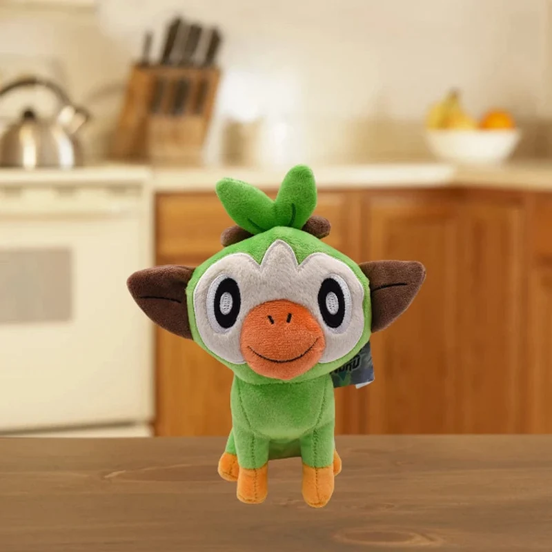 Scorbunny Grookey Sobble Pokemon Plüschpuppe Sprigatito Quaxly Fuecoco Floragato Meowscarada Anime Gefülltes Peluche Spielzeug Geschenke