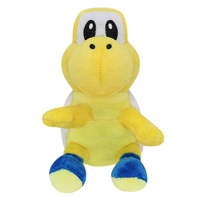 Kawaii Mario Bros Koopa Troopa Bob-omb Buddy Super Star Weiches Plüschtier Lustiges Anime Gefülltes gelbes Super Star Peluche Doll