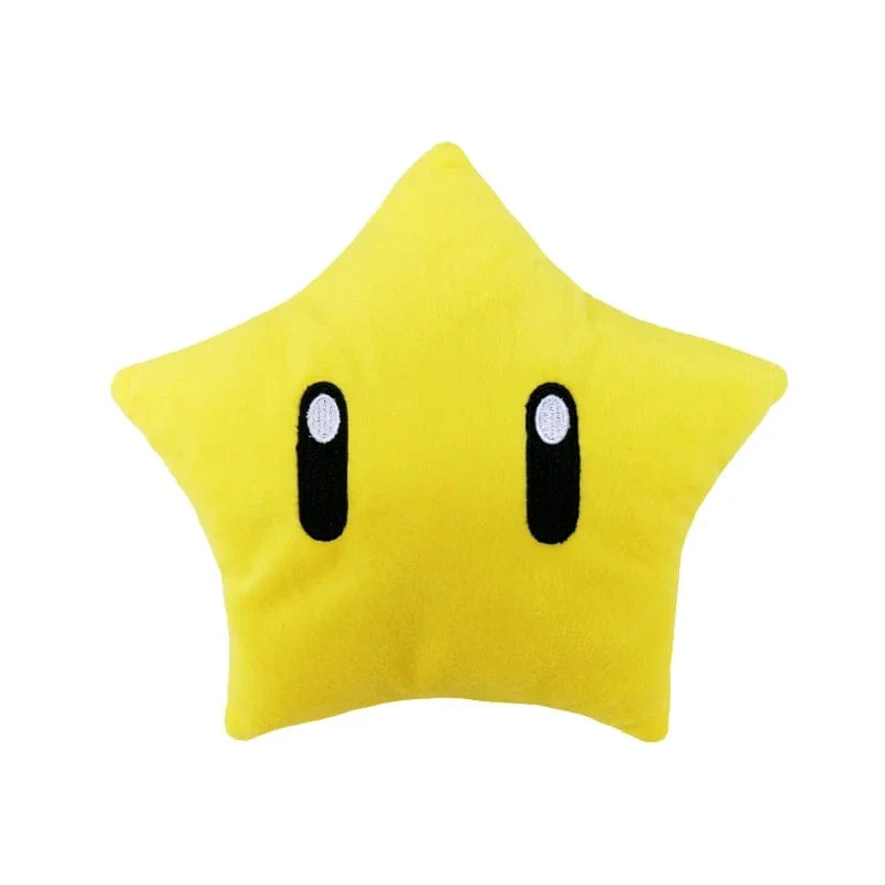 Kawaii Mario Bros Koopa Troopa Bob-omb Buddy Super Star Weiches Plüschtier Lustiges Anime Gefülltes gelbes Super Star Peluche Doll