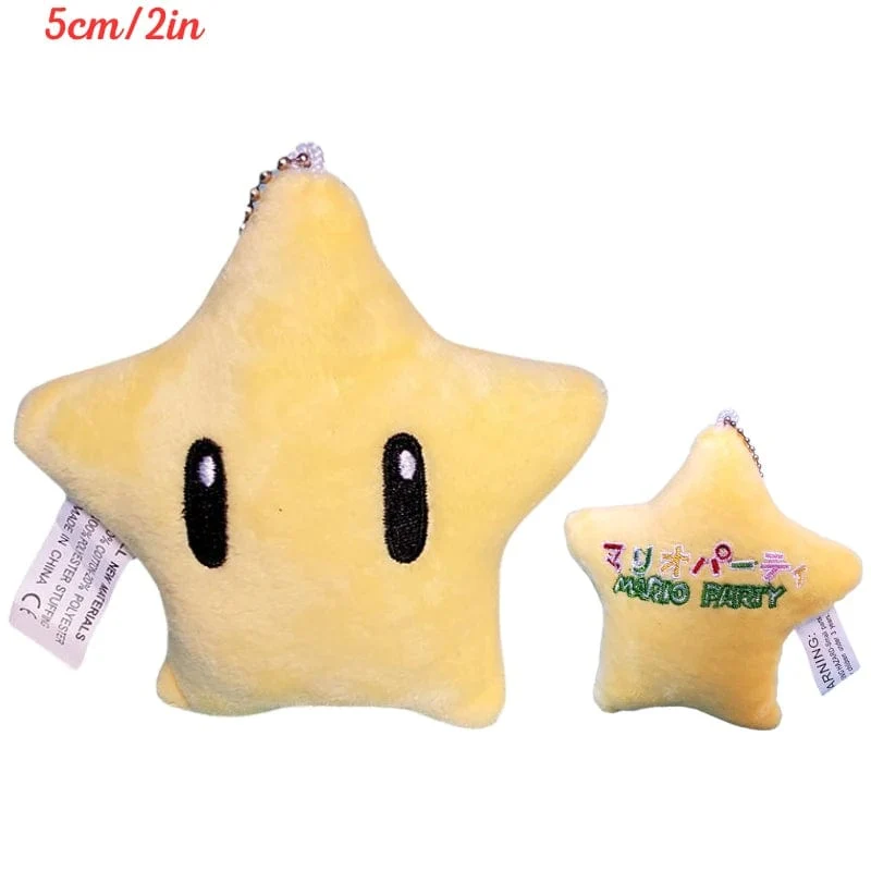 Kawaii Mario Bros Koopa Troopa Bob-omb Buddy Super Star Weiches Plüschtier Lustiges Anime Gefülltes gelbes Super Star Peluche Doll
