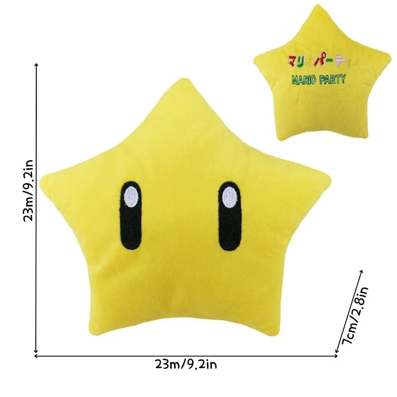Kawaii Mario Bros Koopa Troopa Bob-omb Buddy Super Star Weiches Plüschtier Lustiges Anime Gefülltes gelbes Super Star Peluche Doll