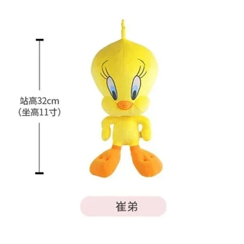 Kostenloser Versand Looney Tunes Bugs Bunny Plüsch Spielzeug Tweety Vogel Lola Bunny Anime Cartoon Film Plushies Gefüllte Puppe Spielzeug Geschenk