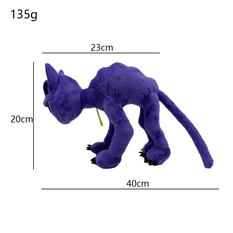 Süßes Catnap-Plüschtier, offizielle Smiling Critters-Plüschmonsterfigur, Puppe, Catnap und Dogday-Plüschtier, Stofftier, Spielzeug, Geschenk für Kinder