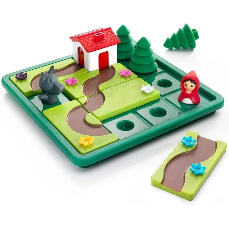 Rotkäppchen Smart Hide & Seek Brettspiele mit Lösung Geschicklichkeitsaufbau Puzzle Spiel Spielzeug Kinder Geschenk