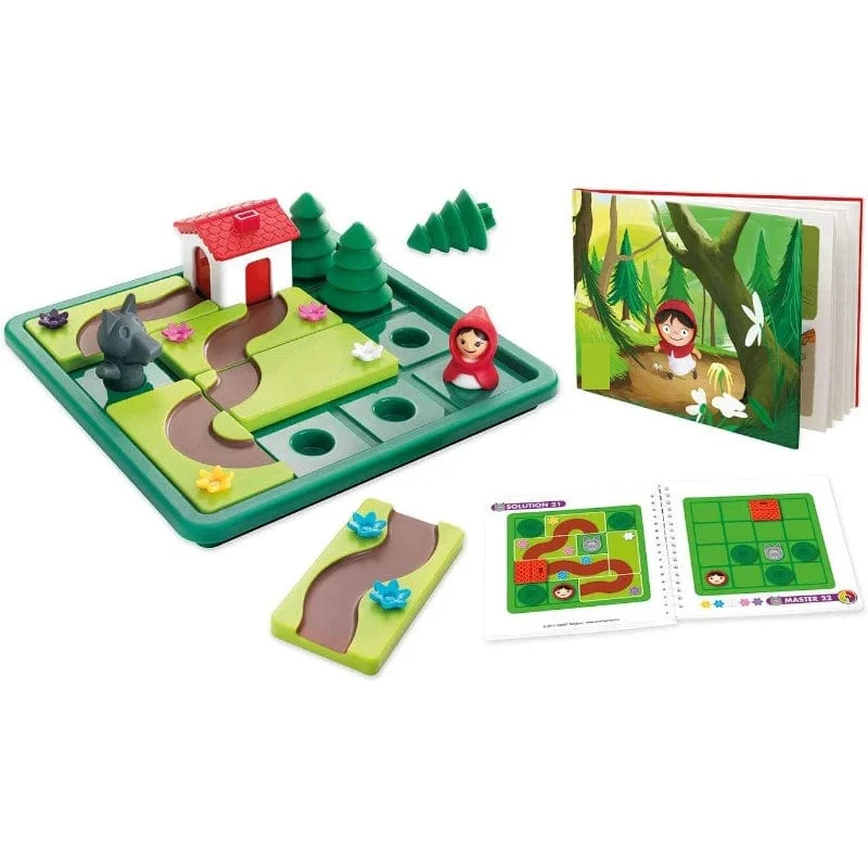 Rotkäppchen Smart Hide & Seek Brettspiele mit Lösung Geschicklichkeitsaufbau Puzzle Spiel Spielzeug Kinder Geschenk