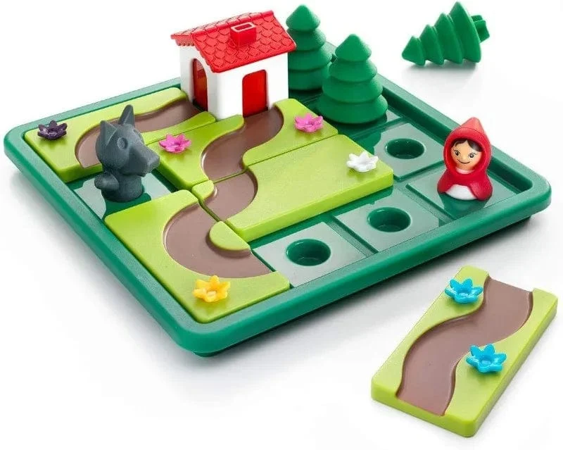 Rotkäppchen Smart Hide & Seek Brettspiele mit Lösung Geschicklichkeitsaufbau Puzzle Spiel Spielzeug Kinder Geschenk