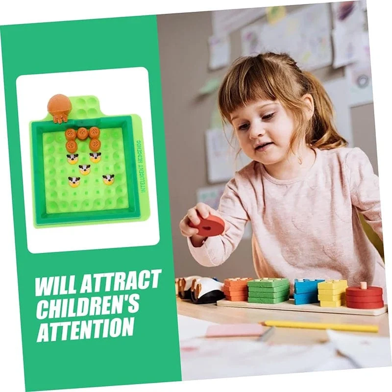 Rotkäppchen Smart Hide & Seek Brettspiele mit Lösung Geschicklichkeitsaufbau Puzzle Spiel Spielzeug Kinder Geschenk