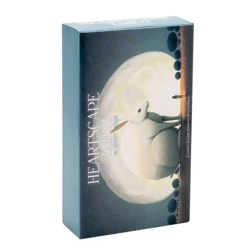 78-teiliges Heartscape-Tarot, vollständige englische Orakelkarten, Schicksals-Wahrsagung, Tarotdeck, Familienparty-Unterhaltung, Wahrsagerei, Brettspiel
