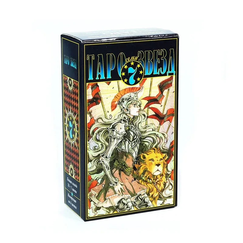 Russisches Tarot: Tapo-Tarotkarte, Orakelkarte, Schicksals-Wahrsagung, Prophezeiungskarte, Familienpartyspiel, Tarotkartendeck, Broschüre, Leitfaden