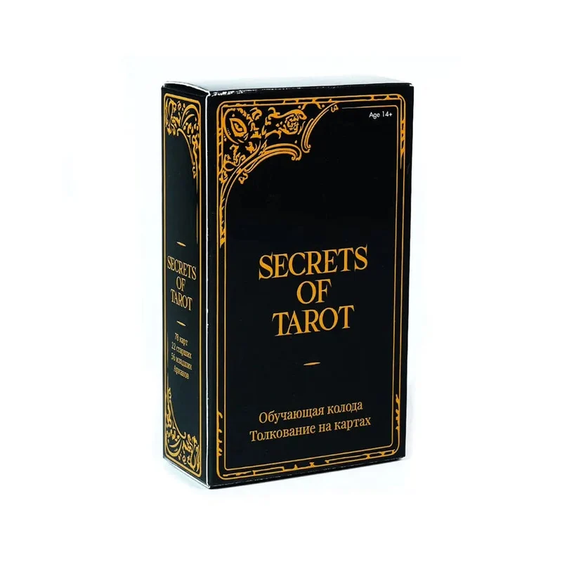 Russisches Tarot: Tapo-Tarotkarte, Orakelkarte, Schicksals-Wahrsagung, Prophezeiungskarte, Familienpartyspiel, Tarotkartendeck, Broschüre, Leitfaden