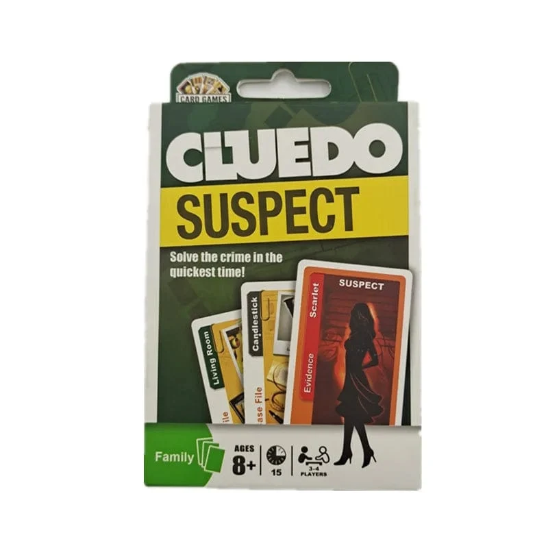 Neuestes Cluedo-Kartenspiel, klassisches Mystery-Spiel. Kostenlose Unterhaltung und interaktive Multiplayer-Karten