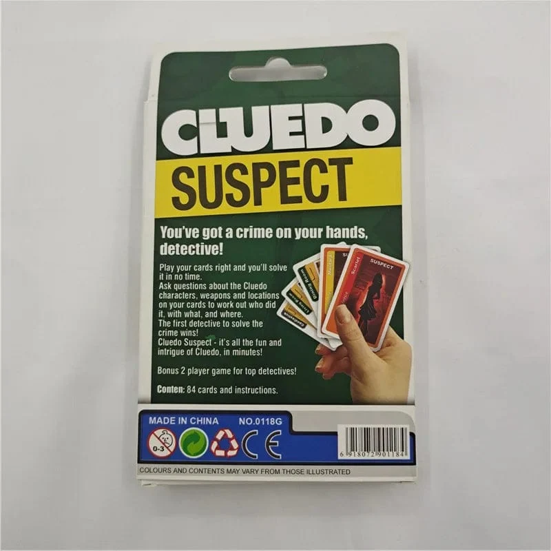 Neuestes Cluedo-Kartenspiel, klassisches Mystery-Spiel. Kostenlose Unterhaltung und interaktive Multiplayer-Karten