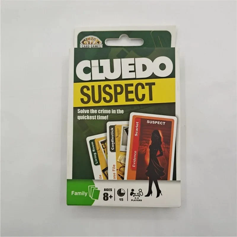 Neuestes Cluedo-Kartenspiel, klassisches Mystery-Spiel. Kostenlose Unterhaltung und interaktive Multiplayer-Karten