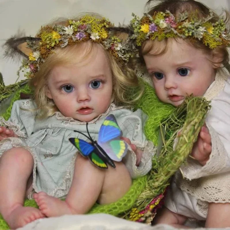 12 Inch Reborn Puppe Kits FLO Weiche Vinyl Reborn Baby Puppen Zubehör Diy Spielzeug Puppe Teile