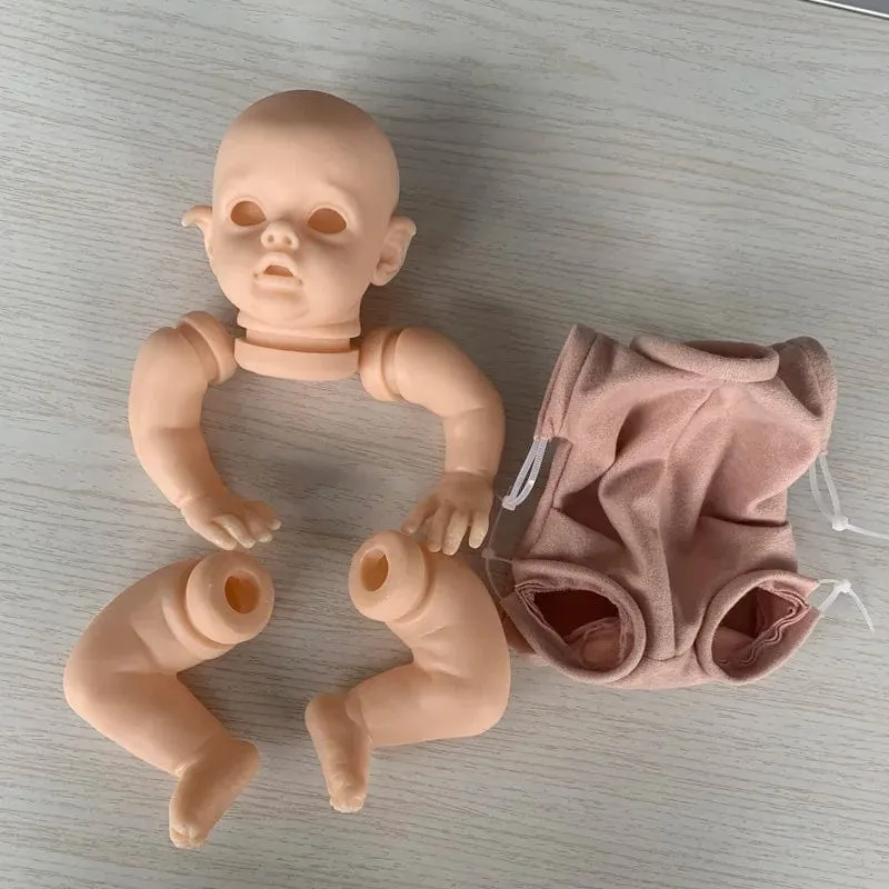 12 Inch Reborn Puppe Kits FLO Weiche Vinyl Reborn Baby Puppen Zubehör Diy Spielzeug Puppe Teile