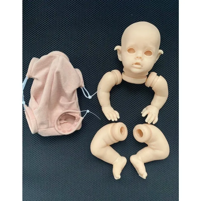 12 Inch Reborn Puppe Kits FLO Weiche Vinyl Reborn Baby Puppen Zubehör Diy Spielzeug Puppe Teile