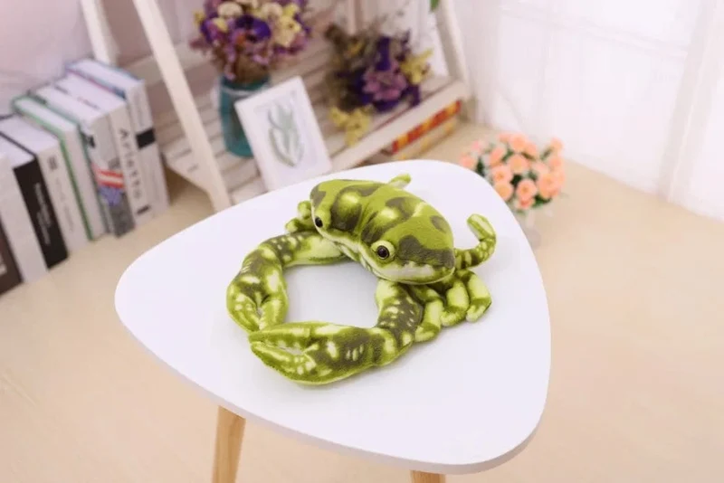 Simulation Krabbe Plüsch Spielzeug Weichen Cartoon Kreative Krabbe Stofftier Puppe Hause Dekoration Spielzeug Sofa Kissen Jungen Geburtstag Geschenk