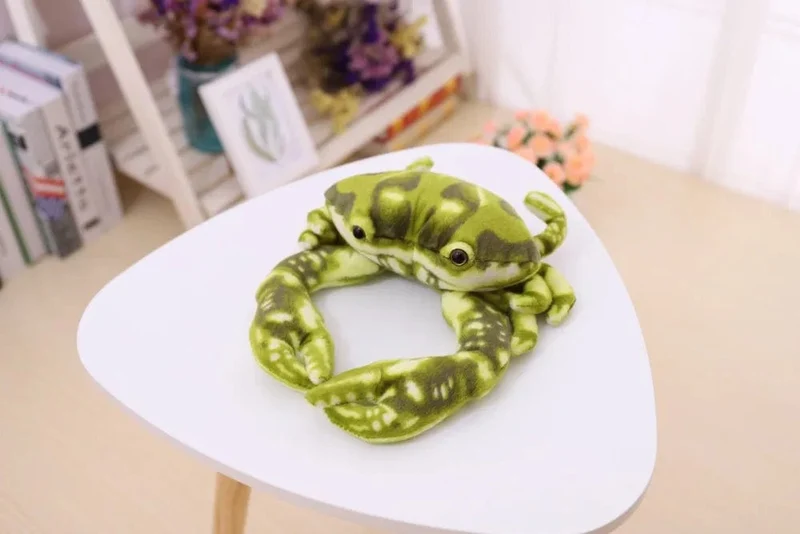 Simulation Krabbe Plüsch Spielzeug Weichen Cartoon Kreative Krabbe Stofftier Puppe Hause Dekoration Spielzeug Sofa Kissen Jungen Geburtstag Geschenk