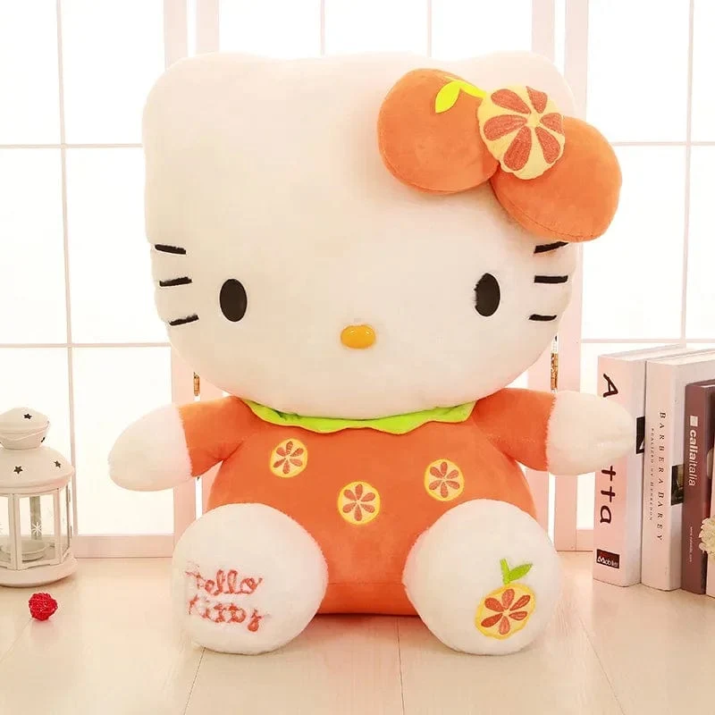 22-35 cm Hallo Kitty Anime Cartoon Niedliche Stofftiere Sanrio Plushier Weiches Kissen Geburtstagsgeschenke für Mädchen Kawaii Anhänger Puppen