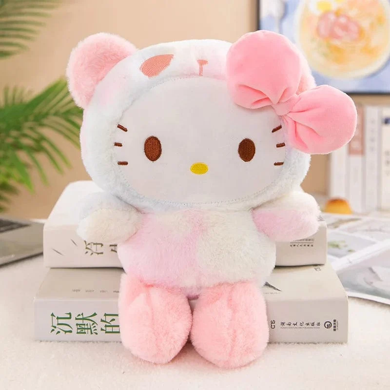 Sanrio Kuromi Fantasy Plüschtier Kranich Geschenk Spielzeug für Kinder Mädchen Geschenke Plüschtiere Plüschtier Kuscheltier Patung Puppen Kissen