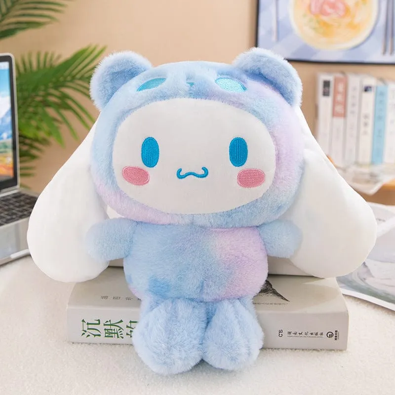 Sanrio Kuromi Fantasy Plüschtier Kranich Geschenk Spielzeug für Kinder Mädchen Geschenke Plüschtiere Plüschtier Kuscheltier Patung Puppen Kissen