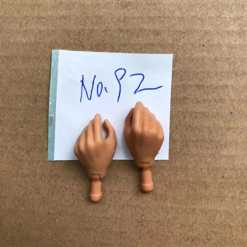 Neue Original-Ersatzpuppenhände Monstering High Puppenspielzeugteile Schwarz Grau Gelb Blau Fishman Puppenhände DIY Spielzeugzubehör