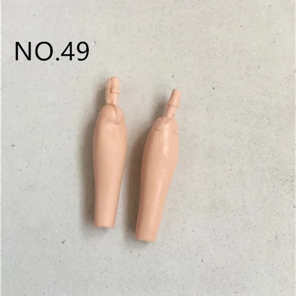 Neue Original-Ersatzpuppenhände Monstering High Puppenspielzeugteile Schwarz Grau Gelb Blau Fishman Puppenhände DIY Spielzeugzubehör
