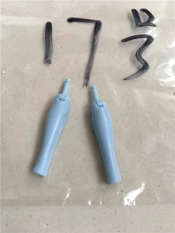 Neue Original-Ersatzpuppenhände Monstering High Puppenspielzeugteile Schwarz Grau Gelb Blau Fishman Puppenhände DIY Spielzeugzubehör
