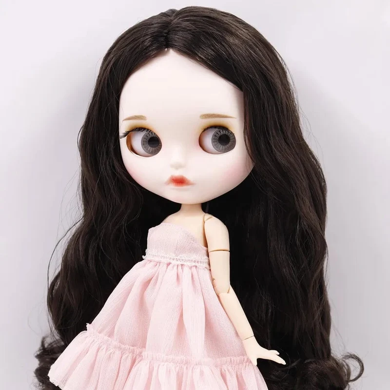 ICY DBS Blyth puppe No.950 Schwarzes haar JOINT body Weiße haut 1/6 BJD angepasst gesicht mit augenbraue ob24 anime mädchen