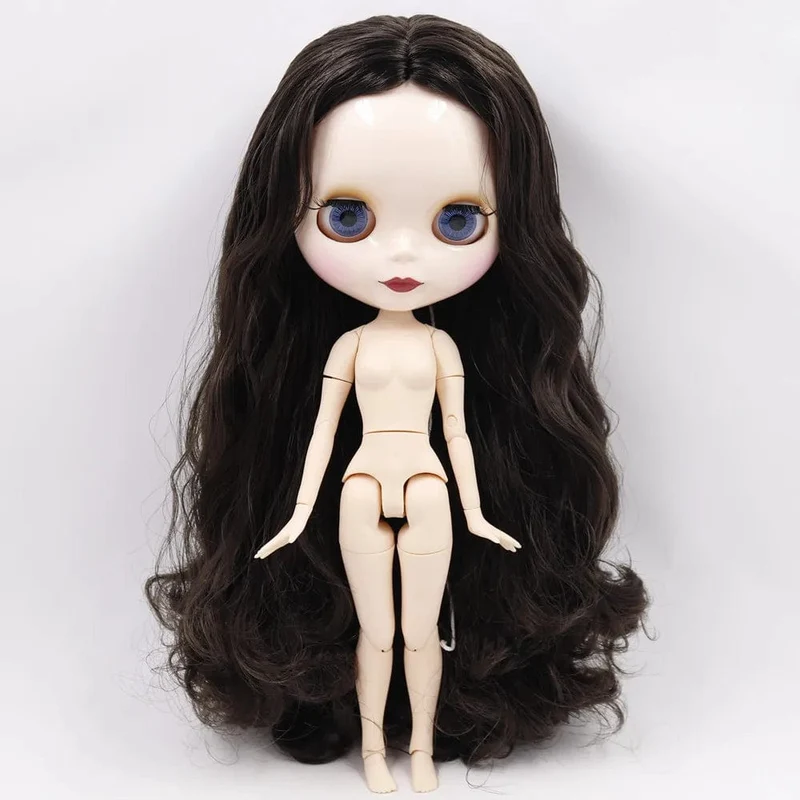 ICY DBS Blyth puppe No.950 Schwarzes haar JOINT body Weiße haut 1/6 BJD angepasst gesicht mit augenbraue ob24 anime mädchen