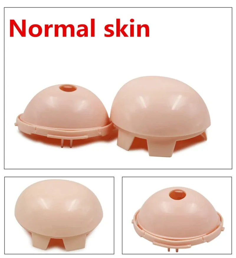 Fortune Days Doll Kopfhaut RBL 1/6 Blyth Puppenzubehör Weiche Kopfhaut tragen Perücken weiß natürliche Bräune dunkle transprent Haut