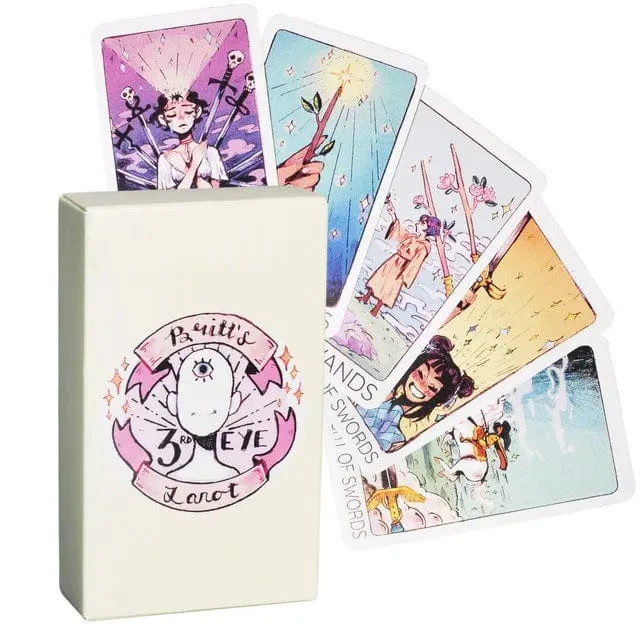 Neue Tarot-Oracles-Karten, Partyspiele, mysteriöse Wahrsagerei, Brettspiele für Frauen und Mädchen, Kartenspiel, Brettspiel, hohe Qualität
