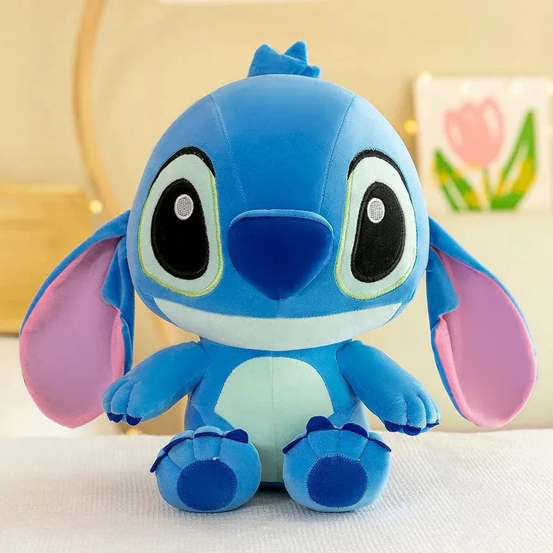 25-35cm Anime Figur Stitch Plüschtier Kinderspielzeug Kawaii Niedlich Rosa Blau Weiche Füllung Plüschpuppe Actionfigur Modell Anhänger