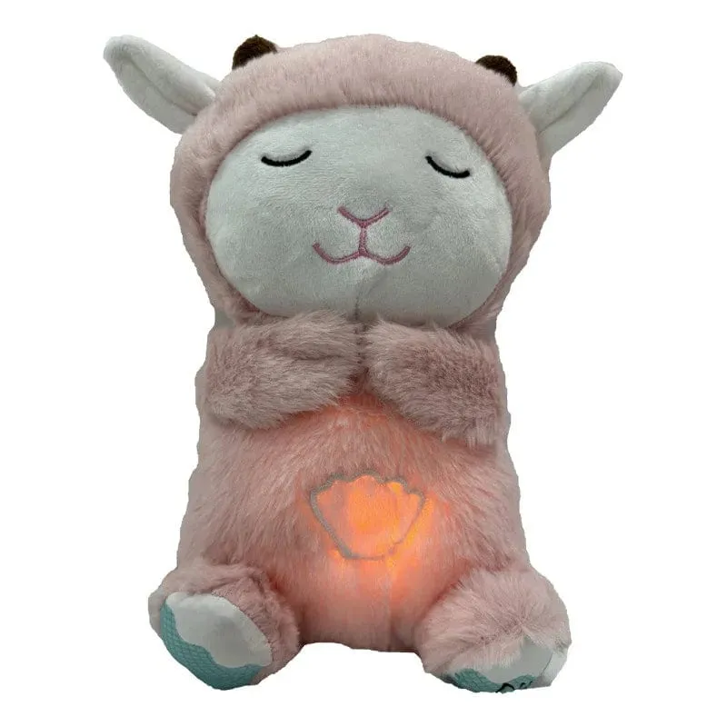 Dropshipping Schlummerotter Schlaf Plüsch Koala Sensorischen Spielzeug Geschenk Atmen Schlummer Otter Musik Beschwichtigen Geschenk Plüsch Dinosaurier Spielzeug