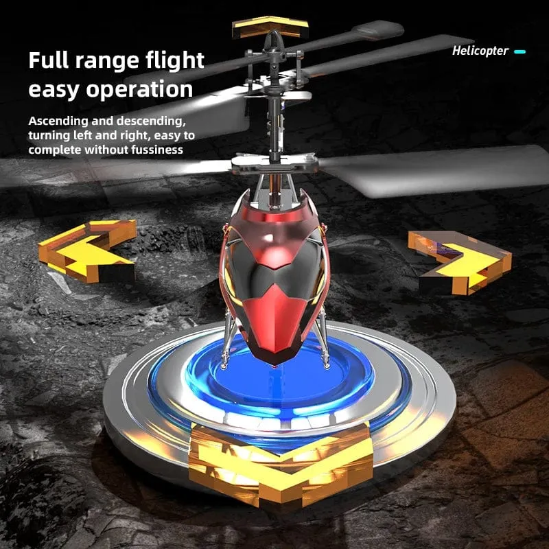 3.5-Kanal RC-Helikopter mit Licht, sturzsicher, XK913, ferngesteuertes Hubschrauberflugzeug, fliegendes Kinderspielzeug für Jungen, Geschenke