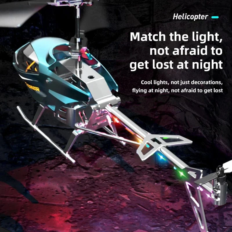 3.5-Kanal RC-Helikopter mit Licht, sturzsicher, XK913, ferngesteuertes Hubschrauberflugzeug, fliegendes Kinderspielzeug für Jungen, Geschenke
