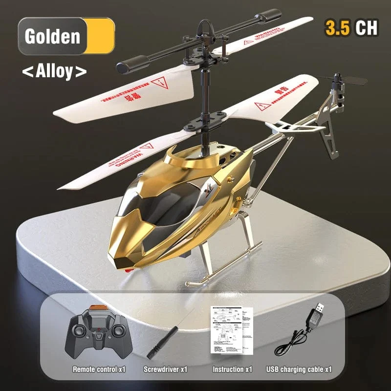 3.5-Kanal RC-Helikopter mit Licht, sturzsicher, XK913, ferngesteuertes Hubschrauberflugzeug, fliegendes Kinderspielzeug für Jungen, Geschenke