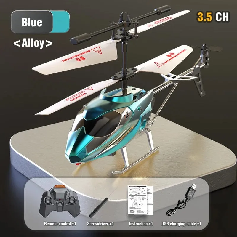 3.5-Kanal RC-Helikopter mit Licht, sturzsicher, XK913, ferngesteuertes Hubschrauberflugzeug, fliegendes Kinderspielzeug für Jungen, Geschenke