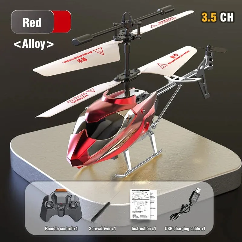 3.5-Kanal RC-Helikopter mit Licht, sturzsicher, XK913, ferngesteuertes Hubschrauberflugzeug, fliegendes Kinderspielzeug für Jungen, Geschenke