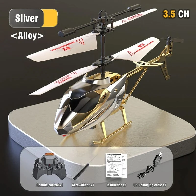3.5-Kanal RC-Helikopter mit Licht, sturzsicher, XK913, ferngesteuertes Hubschrauberflugzeug, fliegendes Kinderspielzeug für Jungen, Geschenke