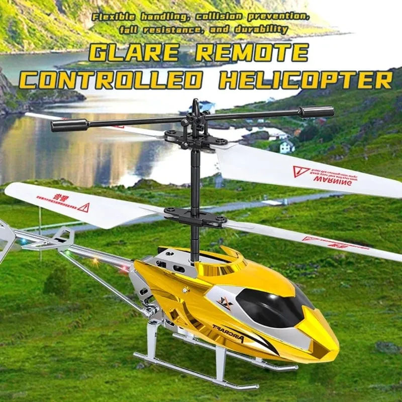 3.5-Kanal RC-Helikopter mit Licht, sturzsicher, XK913, ferngesteuertes Hubschrauberflugzeug, fliegendes Kinderspielzeug für Jungen, Geschenke