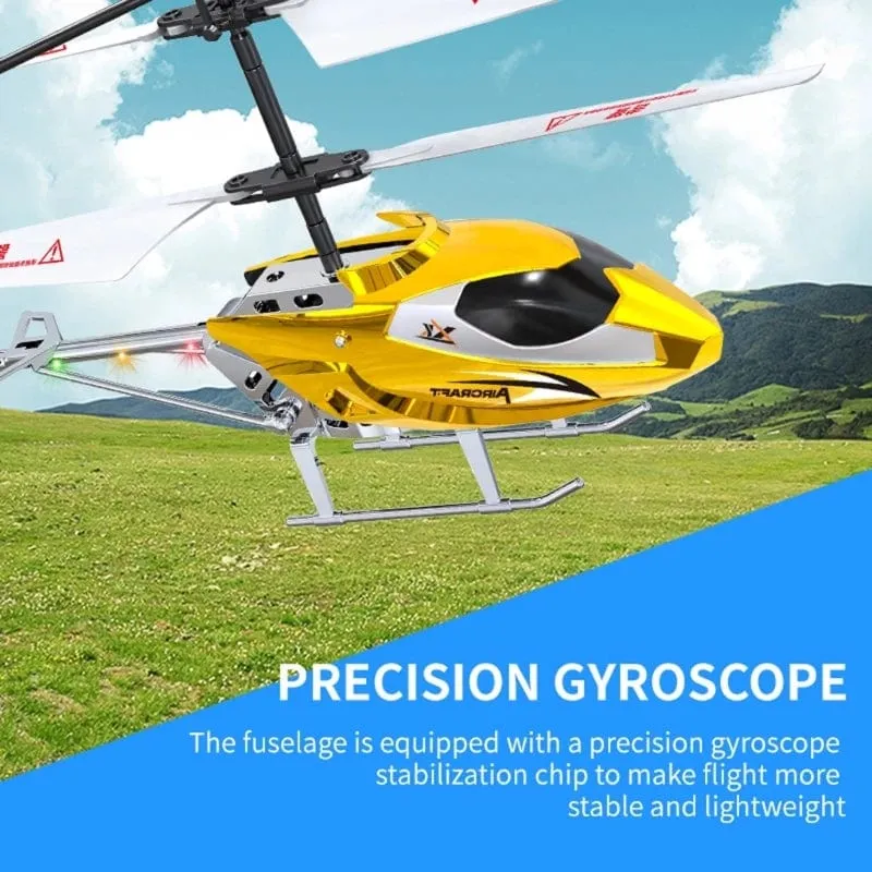 3.5-Kanal RC-Helikopter mit Licht, sturzsicher, XK913, ferngesteuertes Hubschrauberflugzeug, fliegendes Kinderspielzeug für Jungen, Geschenke