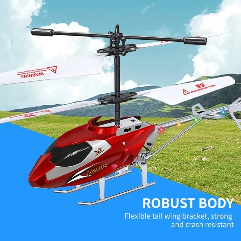 3.5-Kanal RC-Helikopter mit Licht, sturzsicher, XK913, ferngesteuertes Hubschrauberflugzeug, fliegendes Kinderspielzeug für Jungen, Geschenke