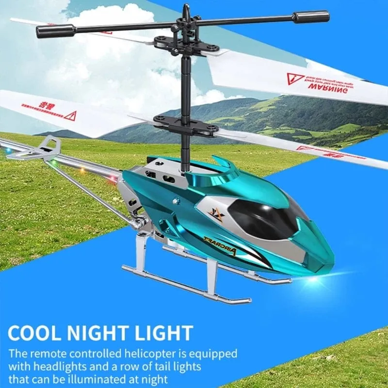3.5-Kanal RC-Helikopter mit Licht, sturzsicher, XK913, ferngesteuertes Hubschrauberflugzeug, fliegendes Kinderspielzeug für Jungen, Geschenke