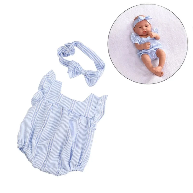 Puppenkleidung, Kleid, Overall, Weste für 40 cm neue Baby Reborn American Doll Baby Girl DIY Kleidung Spielzeug für 16 Zoll Puppen