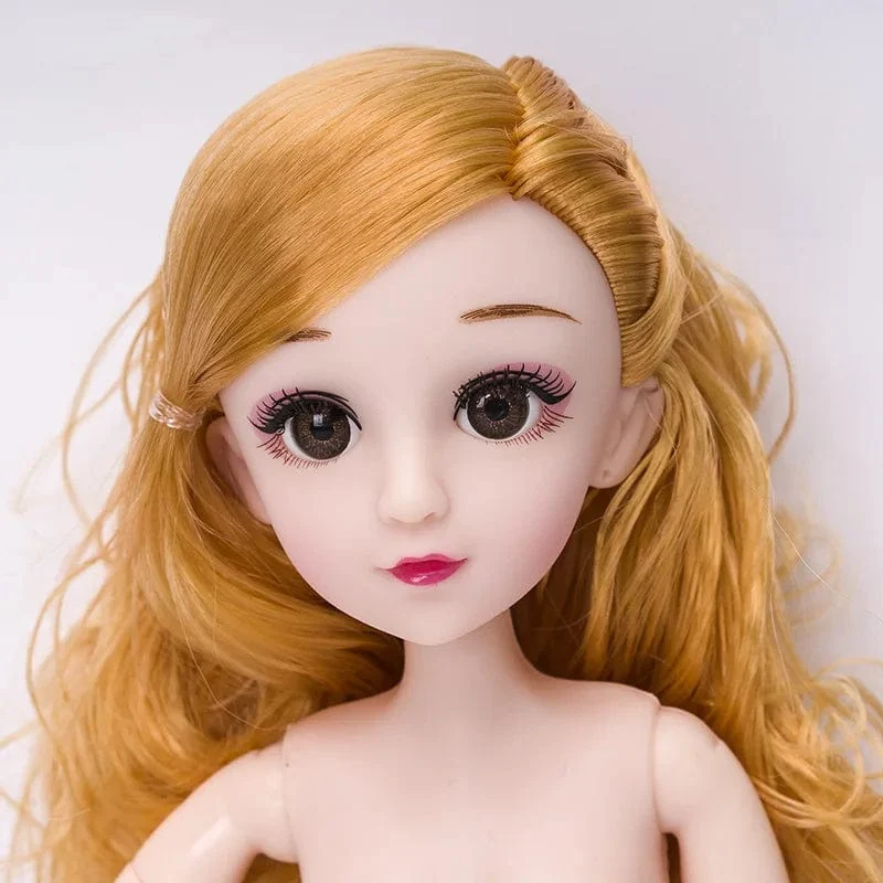14'' Nude Baby Body mit Multigelenk für 36cm Puppe 1/4 Zubehör Spielzeug für Mädchen