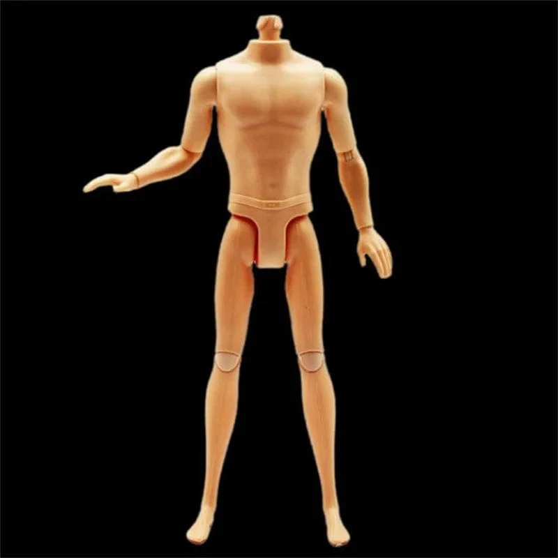 1/6 Boyfriendköpfe Bewegliche Gelenke 30cm Ken Puppenkörper Männlicher Prinz Nackter Mann Spielzeugpuppe Kenkörper DIY Spielzeug für Mädchen Geschenke