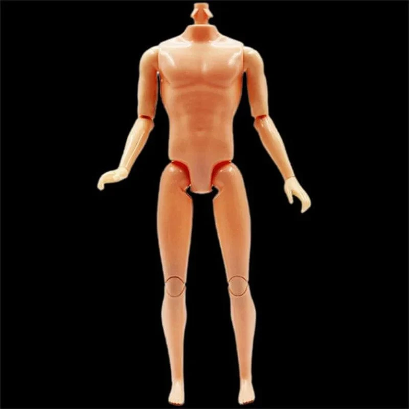 1/6 Boyfriendköpfe Bewegliche Gelenke 30cm Ken Puppenkörper Männlicher Prinz Nackter Mann Spielzeugpuppe Kenkörper DIY Spielzeug für Mädchen Geschenke